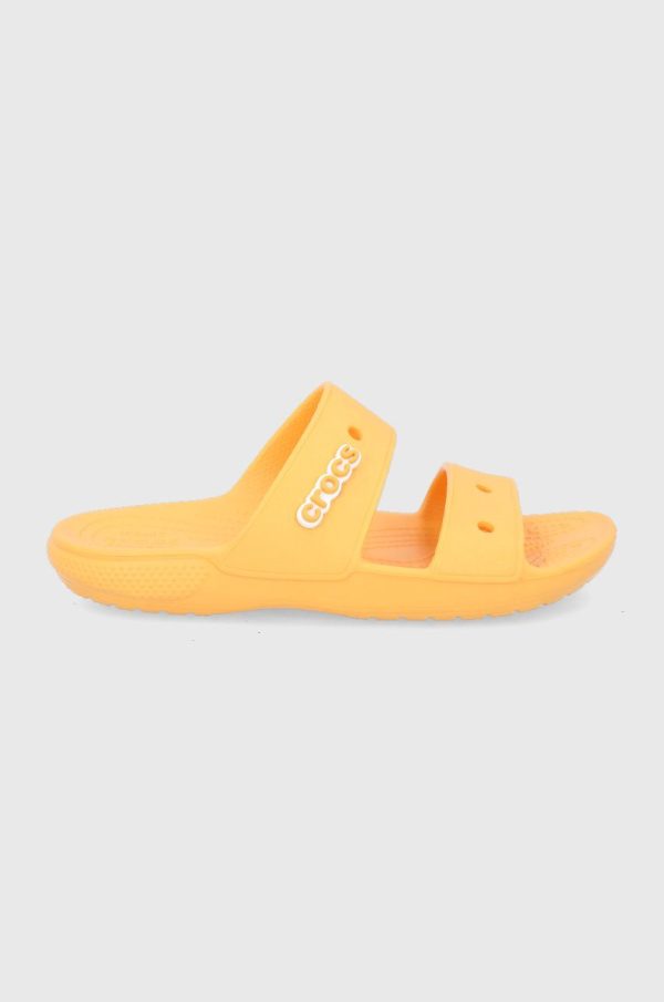 Crocs Papuci femei, culoarea portocaliu