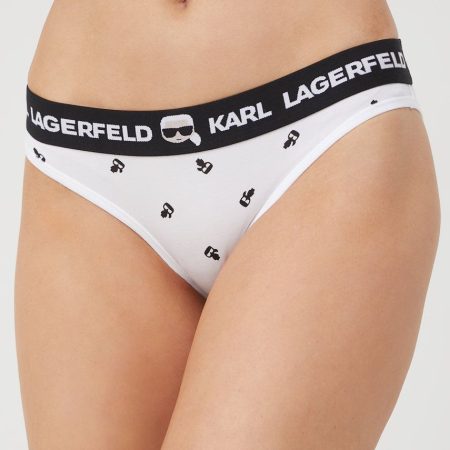 Karl Lagerfeld tanga culoarea alb