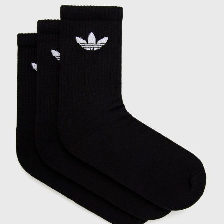 Adidas Originals È˜osete (3-pack) HC9547 culoarea negru