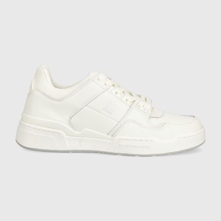 G-Star Raw sneakers din piele Attacc Bsc culoarea alb
