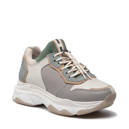 Sneakers Bronx 66412-Ca O.White/Sage Green/Grey 3559